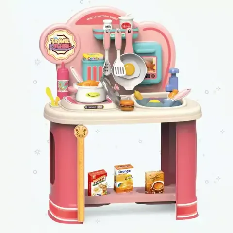 25-Piece Kids Simulation Kitchen Playset