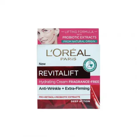 Loreal Revitalift Anti-Wrinkle + Extra-Firming Hydrating Cream 50ml — LOREAL moisturiser