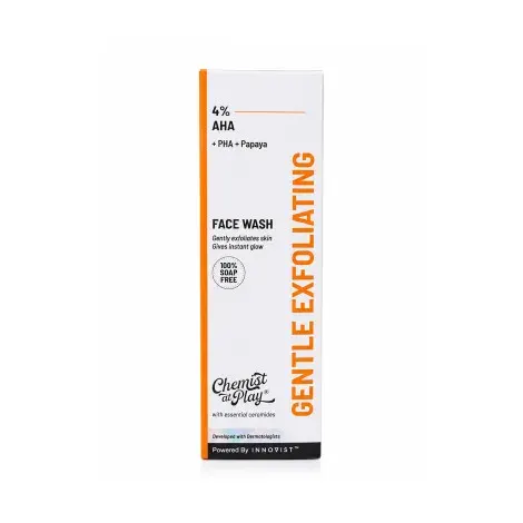 Innovist Chemist at Play 4% AHA Gentle Exfoliating Face Wash 100ml — INNOVIST face wash