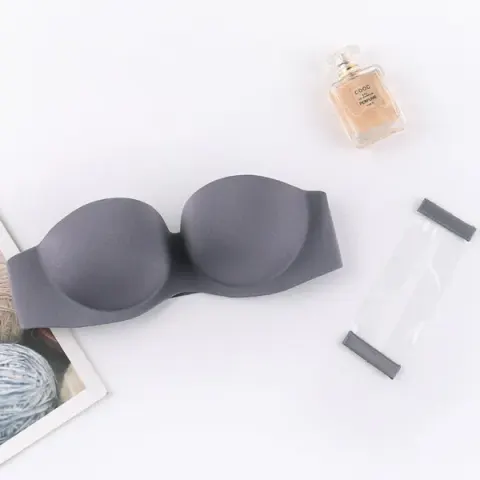 Ash Premium Stepless Strapless Seamless Bra | Convertible Wire-Free Padded Bra