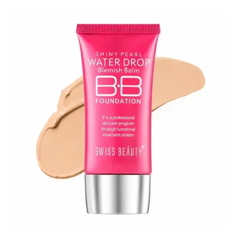Swiss Beauty Shiny Pearl BB Foundation SPF 15 40ml - 03 Butternut Latte — SWISS BEAUTY sunscreen