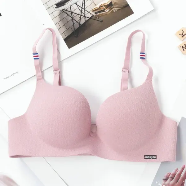 Pink Just Style Bra – Seamless Comfort Everyday Bra for Women