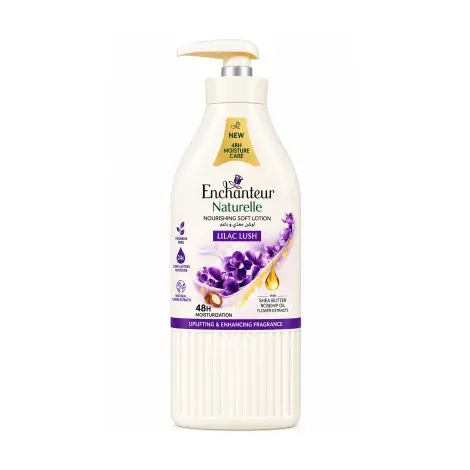 Enchanteur Naturelle Lilac Lush Nourishing Soft Lotion 500ml — ENCHANTEUR moisturiser