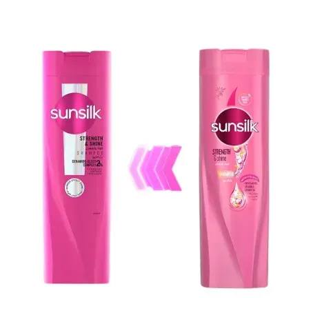 Sunsilk Strength & Shine Ceramide Gloss 2% Complex Shampoo 400ml — SUNSILK hair care product