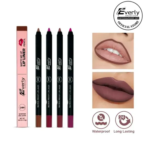 Everly Beauties Matte Me Up Lip Liner Pencil — Everly Beauties