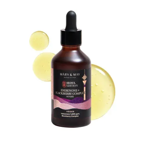 Mary & May Idebenone + Blackberry Complex Serum 80ml — MARY & MAY face serum