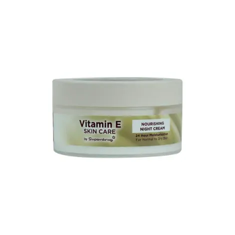 Superdrug Vitamin E Nourishing Night Cream 100ml — SUPER DRUG night moisturiser