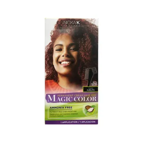 Nicka K Permanent Cream Hair Dye Magic Color - TCW08 Auburn — NICKA K hair care product