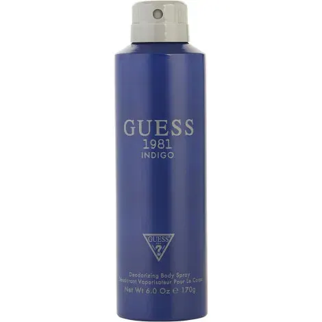 Guess 1981 Indigo Deodorant Body Spray 170g — GUESS fragrance
