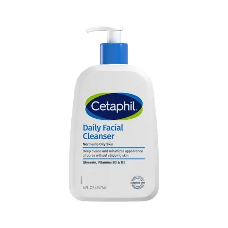 Cetaphil Daily Facial Cleanser For Normal to Oily Skin 237ml — CETAPHIL face wash