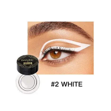 Imagic x Unique Gel Eyeliner Waterproof - 02 White — IMAGIC makeup product