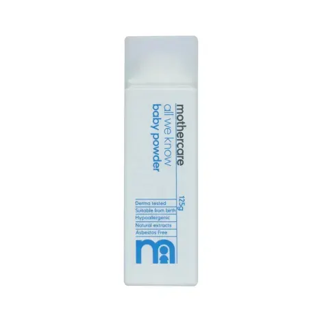 Mothercare All We Know Baby Powder 125g — MOTHER CARE makeup product