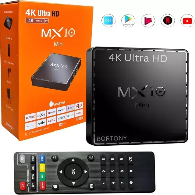 Android TV Box MX10 Mini 4K Ultra HD — MX Android TV BOX