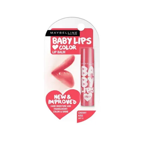 Maybelline Baby Lips Color Lip Balm SPF11 - Cherry Kiss — MAYBELLINE lip care product