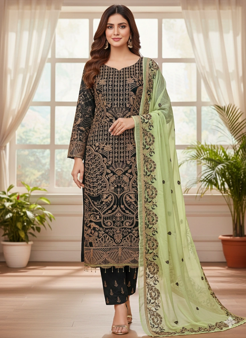 pakistani-embroidery-sequence-work-4-piece