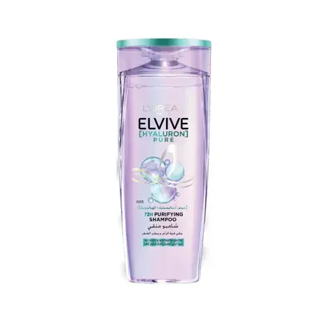 L'Oreal Elvive Hyaluron Pure 72H Purifying Shampoo 400ml — LOREAL hair care product