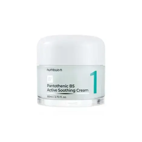 Numbuzin No.1 Pantothenic B5 Active Soothing Cream 80ml — NUMBUZIN moisturiser