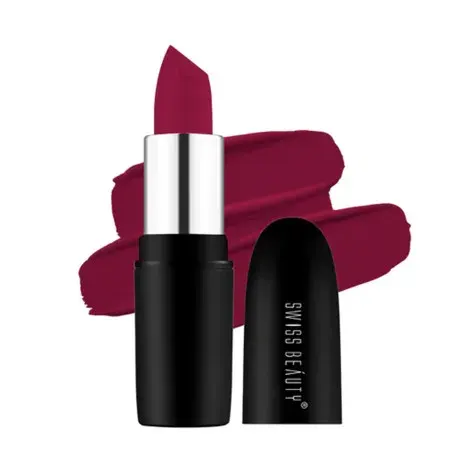 Swiss Beauty Pure Matte Lipstick - 215 Natural Coco — SWISS BEAUTY lip colour