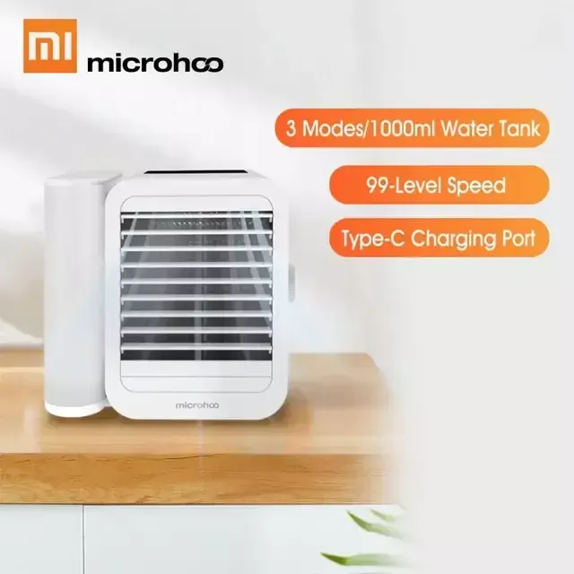 Xiaomi Microhoo Portable Cooler Air Conditioning Fan — xiaomi