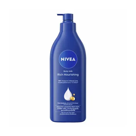 Nivea Body Milk Rich Nourishing 72H Moisture Intense Care Body Lotion 550ml — NIVEA body care product