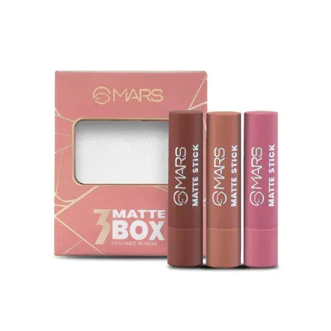 Mars 3 Matte Box - 05 Blushed Nudes — MARS beauty product