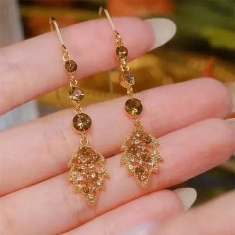 Diamond Cut Trendy Earrings-10124
