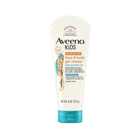 Aveeno Kids Face & Body Gel Cream 227g — AVEENO body care product