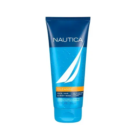 Nautica Cleanse Face Hair & Body Wash 200ml — NAUTICA hair care product
