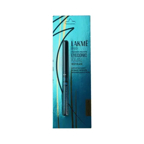 Lakme 9To5 Eyeconic Kajal - Deep Black — LAKME makeup product