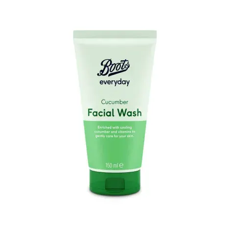 Boots Everyday Cucumber Facial Scrub 150ml — BOOTS face wash