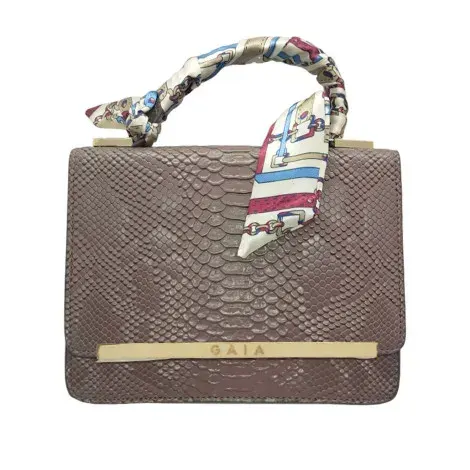 Gaia Khaki Vanity Bag — GAIA beauty accessory
