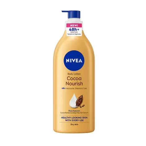 Nivea Cocoa Nourish 48h+ Moisture Body Lotion 400ml — NIVEA body care product
