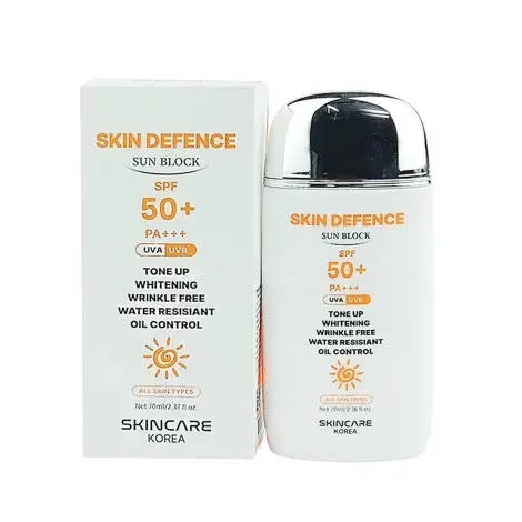 Skincare Korea Skin Defence Sun Block SPF 50+ PA+++ 70ml — SKINCARE KORIA sunscreen