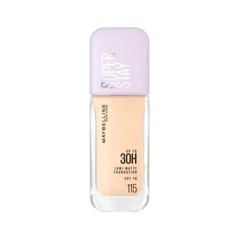 Maybelline Super Stay 30H Lumi-Matte Foundation - 115 — MAYBELLINE makeup product