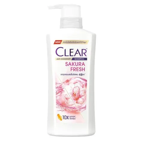Clear Sakura Fresh Anti-Dandruff Shampoo 370ml — CLEAR hair care product