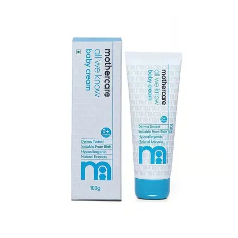 Mothercare All We Know Baby Cream 100g — MOTHER CARE moisturiser