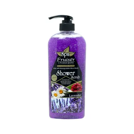Fruiser Spa Lavender Shower Scrub 730ml — FRUISER face wash