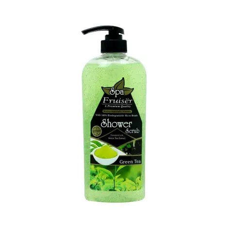 Fruiser Spa Green Tea Shower Scrub 730ml — FRUISER face wash