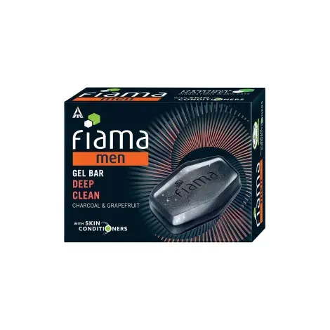 Fiama Men Deep Clean Charcoal & Grapefruit Gel Bar 125g — FIAMA beauty product