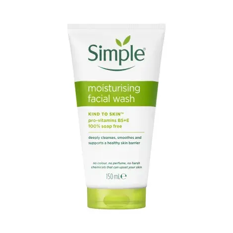 Simple Kind to Skin Moisturising Face Wash 150ml — SIMPLE face wash