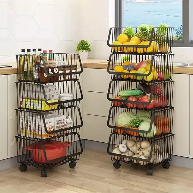 Removable 5 Layer Storage Basket