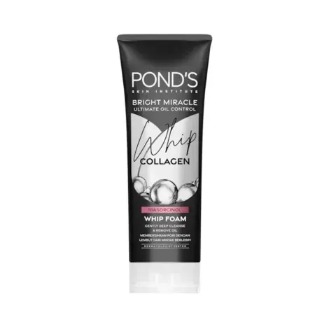 Pond's Bright Miracle Ultimate Oil Control Collagen Whip Foam 100g — POND'S face serum