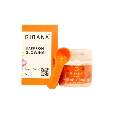 Ribana Saffron Glowing Face Pack 50g — RIBANA beauty product