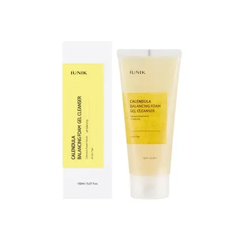 Iunik Calendula Balancing Foam Gel Cleanser 150ml — IUNIK face wash