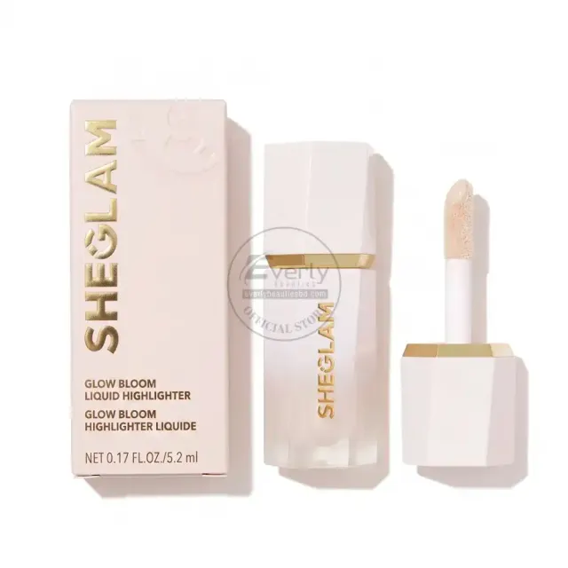 SHEGLAM Glow Bloom Liquid Highlighter - Long Lasting Dewy Shimmer 5.2ml — SHEGLAM