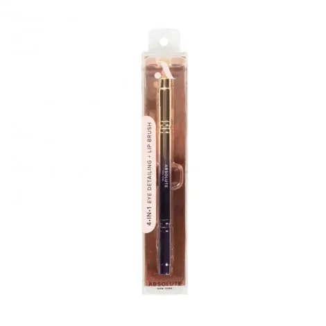 Absolute New York 4-in-1 Eye Detailing Plus Lip Brush - ABMB27 — ABSOLUTE NEW YORK beauty accessory