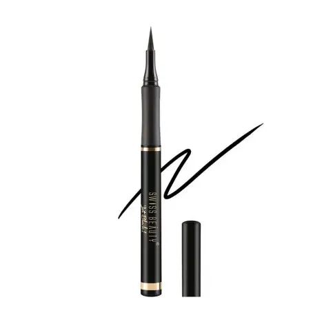Swiss Beauty Jet Black Bold Felt Tip Eyeliner 1.2ml — SWISS BEAUTY makeup product