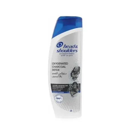 Head & Shoulders Oxygenated Charcoal Detox Anti-Dandruff Shampoo 350ml — HEAD & SHOULDERS hair care product