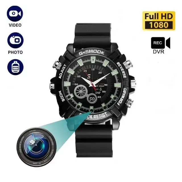 AR28 HD Watch Camera 32GB Night Vision