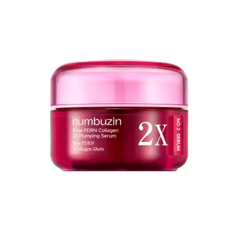 Numbuzin No.2 Rose PDRN Collagen 2X Plumping Serum 30ml — NUMBUZIN face serum